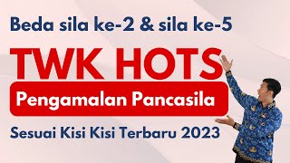 Perbedaan Sila ke2 dan ke5  Pengamalan Pancasila  TWK CPNS 2023 [upl. by Slorac175]