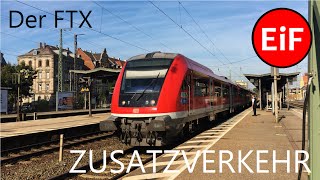 EiF  Der FTX  Zusatzverkehr zwischen Bamberg und Nürnberg [upl. by Pallaten]