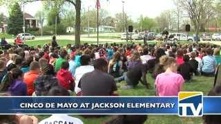 Cinco de Mayo at Jackson Elementary  DMPSTV News [upl. by Yennej]