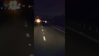 Roadworks on M9 Motorway Falkirk District Scotland UK [upl. by Chaffin]