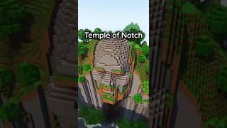 Minecraft Temple of Notch😮😮😮🥶🥶😱 minecraftbuilding minecraftseeds gaming vampiregamerz [upl. by Alyakim]