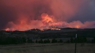 Wiley Flat Fire grows to 15000 acres 0 containment [upl. by Justicz]