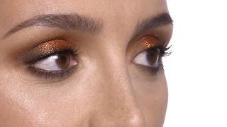 HOW TO Dazzling Metallic Eyes  MAC Cosmetics [upl. by Eenaffit764]