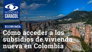 Cómo acceder a los subsidios de vivienda nueva en Colombia ya sea VIS o no VIS [upl. by Pinzler831]