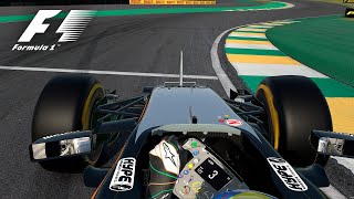 F1 2016 Onboard  Interlagos  Force India [upl. by Nani]