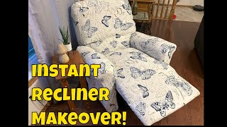 UPGRADE YOUR RECLINER KRFOONN Slipcovers Review  Fits Most Recliner Chairs [upl. by Etnoj]