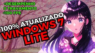 NOVO WINDOWS 7 LITE COM TODOS OS DRIVERS  100 ATUALIZADO 2025 [upl. by Airotna15]