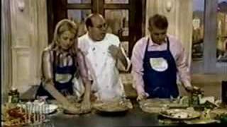 Chef Sal on the TV Show Living It Up with Ali and Jack [upl. by Nauqaj]