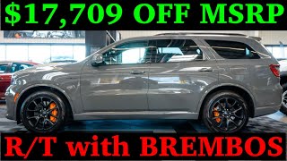 2023 amp 2024 Dodge Durango RT TOW N GO Package Big Discounts Dodge Durango SRT 392 and SRT Hellcat [upl. by Borries]