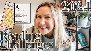 All the reading challenges I want to do in 2024 bookmas Day 5 [upl. by Eahsed]