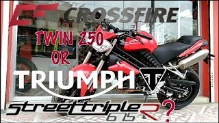 2018 CROSSFIRE TWIN 250 TESTRIDEWALKAROUND AND FULL REVIEW HONEST REVIEW [upl. by Dusza]