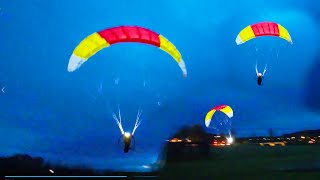 RC Paramotor night flying [upl. by Navetse]