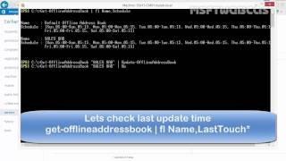 Creating Offline Address Book OAB in Exchange 2013 SP1 [upl. by Thorvald]