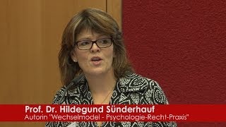 Forschungsergebnisse zum quotWechselmodellquot  Prof Dr jur Hildegund Sünderhauf im Vortrag [upl. by Philander]