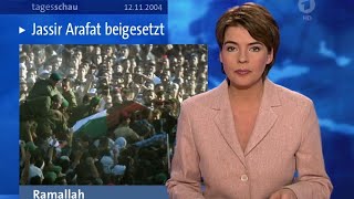 Tagesschau vor 20 Jahren 12112004  Susanne Daubner [upl. by Nyrraf]