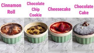 4 Easy Microwave Desserts You Can Make in 1 Minute [upl. by Perren]