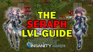 Seraph Fast Leveling Guide  Insanity Flyff [upl. by Redleh792]