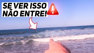 Aprenda A IDENTIFICAR Uma CORRENTE De MAR Essa é IMPOSSÍVEL Nadar Contra DAILY VLOG 097 [upl. by Enelrahc]