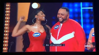 Celebrity Family Feud Megan Thee Stallion ANGRY 😆  Megan Thee Stallion vs NEYO 792024 [upl. by Radie]