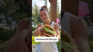 Homemade Burger 🍔 [upl. by Annaeg]