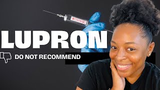 My Honest Lupron Leuprorelin Review review lupron fibroidawareness motivation fibroids [upl. by Haily]