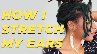 How I Stretch My Ears After 00g Size [upl. by Garaway]