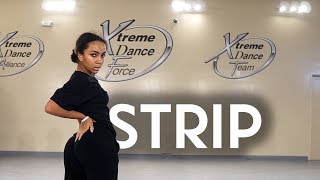 Strip ft Charlize Glass  Little Mix ft Sharaya J  Brian Friedman Choreography  Xtreme Dance Force [upl. by Brozak504]