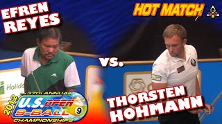 US OPEN 9BALL Efren REYES vs Thorsten HOHMANN  37th ANNUAL US OPEN 2012 [upl. by Nytsuj443]