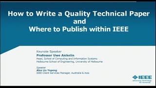 How to Publish a Technical Paper with IEEE [upl. by Gerita]