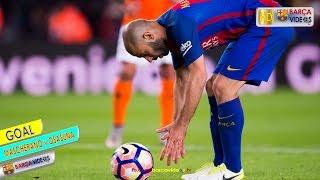 Mascheranos first ever Barca Goal Apr 17 [upl. by Abernon]