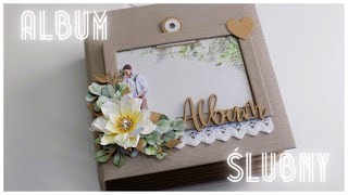 Album z okazji ŚlubuTomorrowLemonCraftPREZENTACJA  scrapbooking [upl. by Hiram]