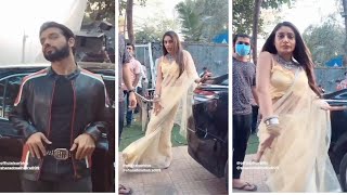 Surbhi Chandna amp sharad Malhotra off Screen Masti On the set Naagin 5 [upl. by Mathe]