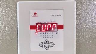 Havells power factor controller ka programs kaise karte hai haiIpfc cs 1001112 [upl. by Ahsekel]