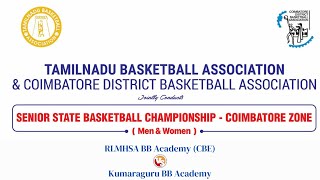 RLMHSA BB Academy CBE Vs Kumaraguru BB Academy CBE MEN TNBA amp CDBA COIMBATORE ZONE [upl. by Ailaza]