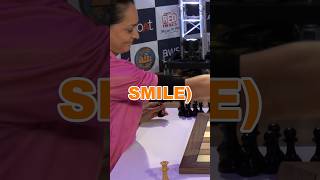 Kosteniuk tries to flag Bibisara smiles at the end chess TheNextMove TechMGCL uzchesss [upl. by Campagna]