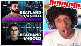 PAPITO BANANITO vs OSIS  Beatland Beatbox Battle 2023 14  YOLOW Beatbox Reaction [upl. by Eico856]