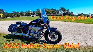 2023 Indian Super Chief 116 Thunderstroke First Ride Impressions and Review [upl. by Keung]