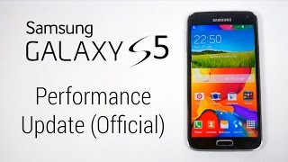 Galaxy S5 SMG900H Exynos Official Performance Update  How to install [upl. by Bree983]