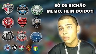 CLUBES BRASILEIROS COM MAIS PARTICIPAÇÕES NA COPA LIBERTADORES [upl. by Ahsinik370]