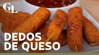 La mejor receta de dedos de queso manchego crujiente y fácil de hacer [upl. by Adnuhsed309]