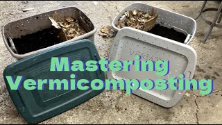 Mastering Vermicomposting Horizontal Worm Bin for Beginners [upl. by Joni]