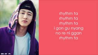 iKON 아이콘 – Rhythm Ta 리듬 타 EASY LYRICS [upl. by Gerdeen917]