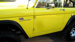 73 BRONCO SPORT quotHELLO YELLOWquot [upl. by Tybalt]