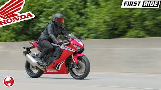 2021 Honda CBR 1000 RR  First Ride [upl. by Bathsheb]