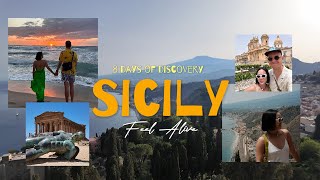 8 days in Sicily vlog 🇮🇹  Must visit Taormina Cefalu Agrigento Visit Italy every year in summer [upl. by Lipman]