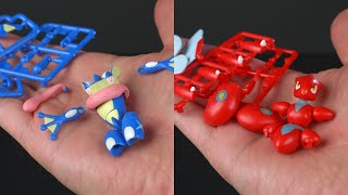 Pokemon Build quotBANDAI SHODO 2quot Greninja  Scizor  Mimikyu  Metagross ポケモン 食玩 掌動 [upl. by Ahsinnod198]