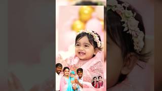 💖 Gayathri 💗 Yuvaraj daughter birthday celebration 💖 trending love wedding shortsfeed tamil [upl. by Aicilaana72]