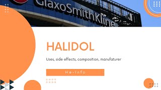 Halidol  Use side effects and mechanisms of action  Haloperidol [upl. by Hgielra]