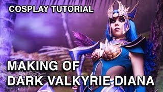 Dark Valkyrie Diana  Cosplay Progress  League of Legends [upl. by Jahdal871]