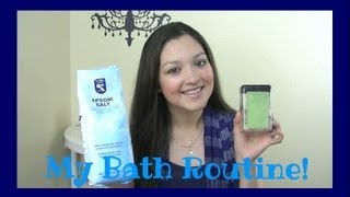 My bath routine using Epsom Salt [upl. by Bunker457]